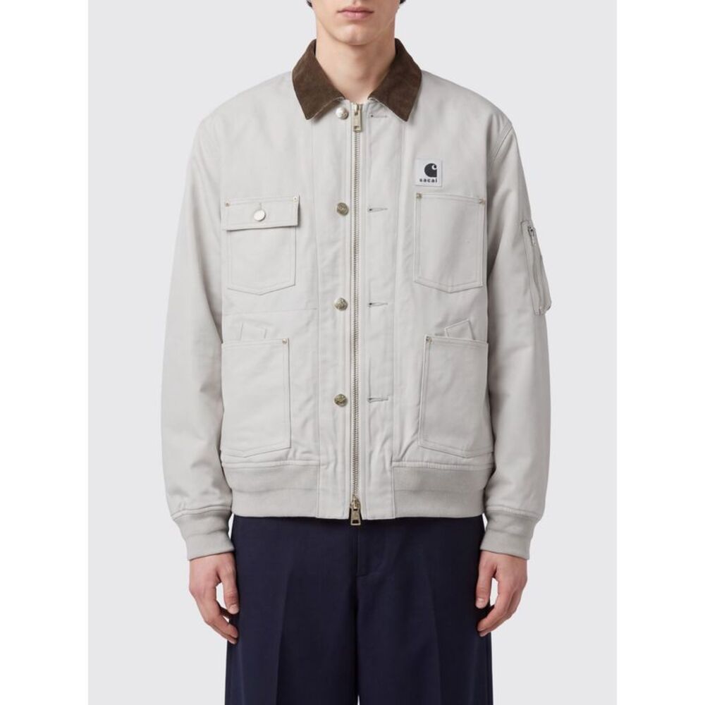Sacai X Carhartt Wip Jacket Men Ivory